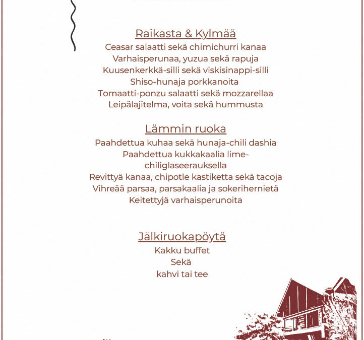 Tervetuloa äitienpäivälounaalle!